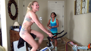 www.4tomiko.com - JOLENE HEXX SWEATY NUDE WORKOUT PART ONE thumbnail