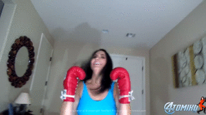 www.4tomiko.com - RAVEN EVE POV PUNCHING thumbnail