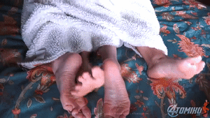www.4tomiko.com - SEXY HUMPING FOOT TEASE TWO thumbnail